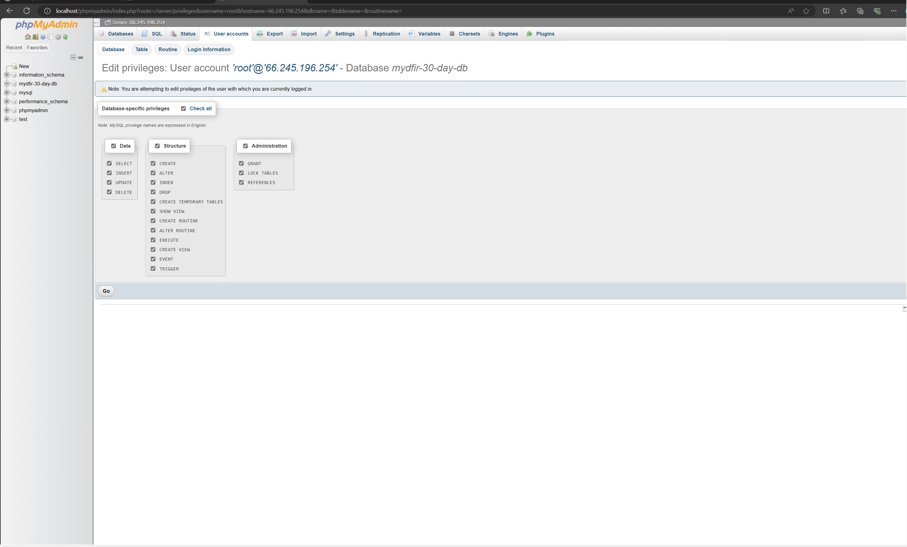 Server Deployment Configuration
