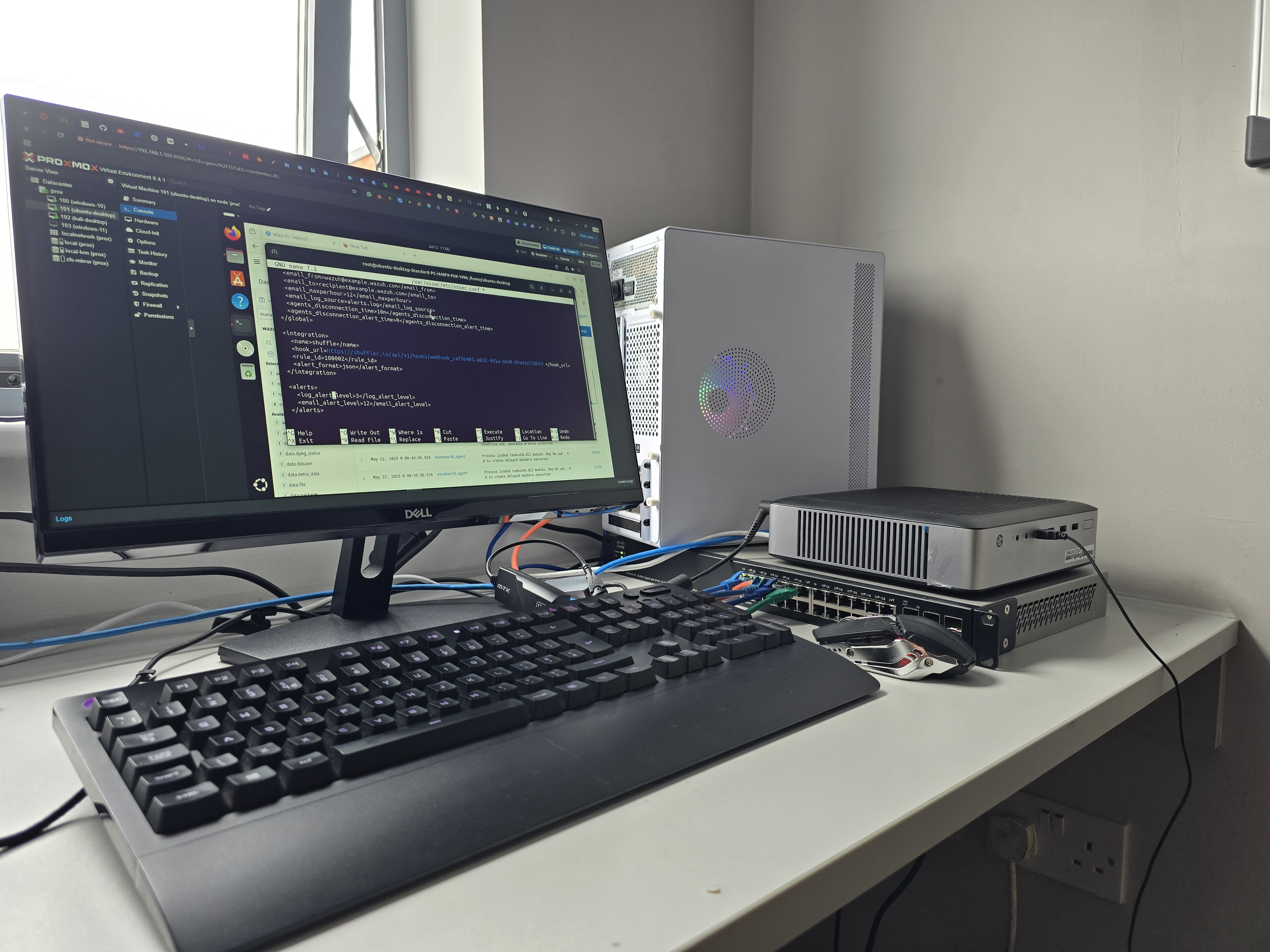 Complete Lab Setup - View 1